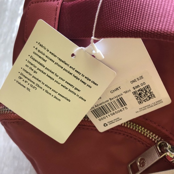 Lululemon City Adventurer Backpack Mini *10L - Picture 9 of 12
